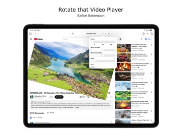 Rotate that Video Player iPad screenshot