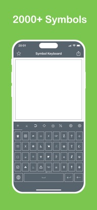 Symbol Keyboard - 2000+ Signs screenshot 1