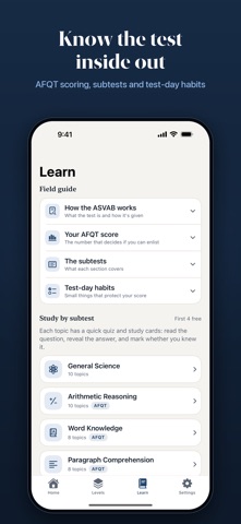 ASVAB Exam - Practice Screenshot 6 of 6