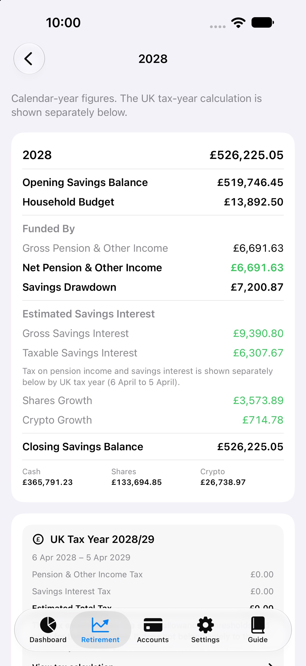 Screenshot 5 of Track My Savings