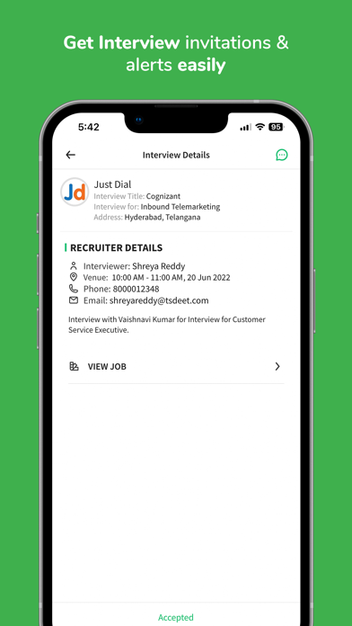 DEET Telangana - Job Portal Screenshot