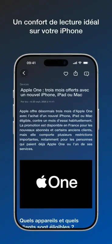 iAddict v6 : l'actu High-Tech screenshot 2 of 4