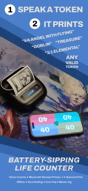 Cauldron: Token Printer screenshot 1