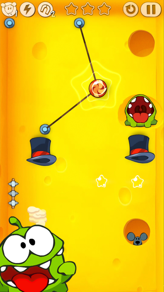 #2. Cut the Rope: Physics Puzzle (iOS) Podle: ZeptoLab UK Limited