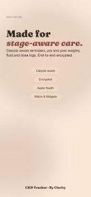 CKD Tracker screenshot