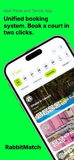 RabbitMatch: Padel & Tennis screenshot 1
