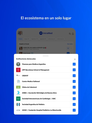 IntraMed iPad screenshot 1