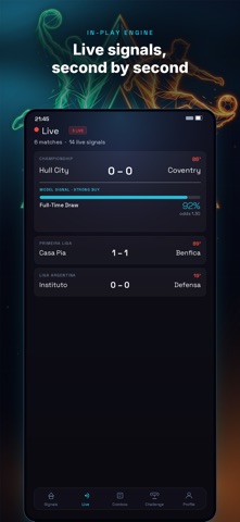 Axiom Edge: Soccer Predictions screenshot