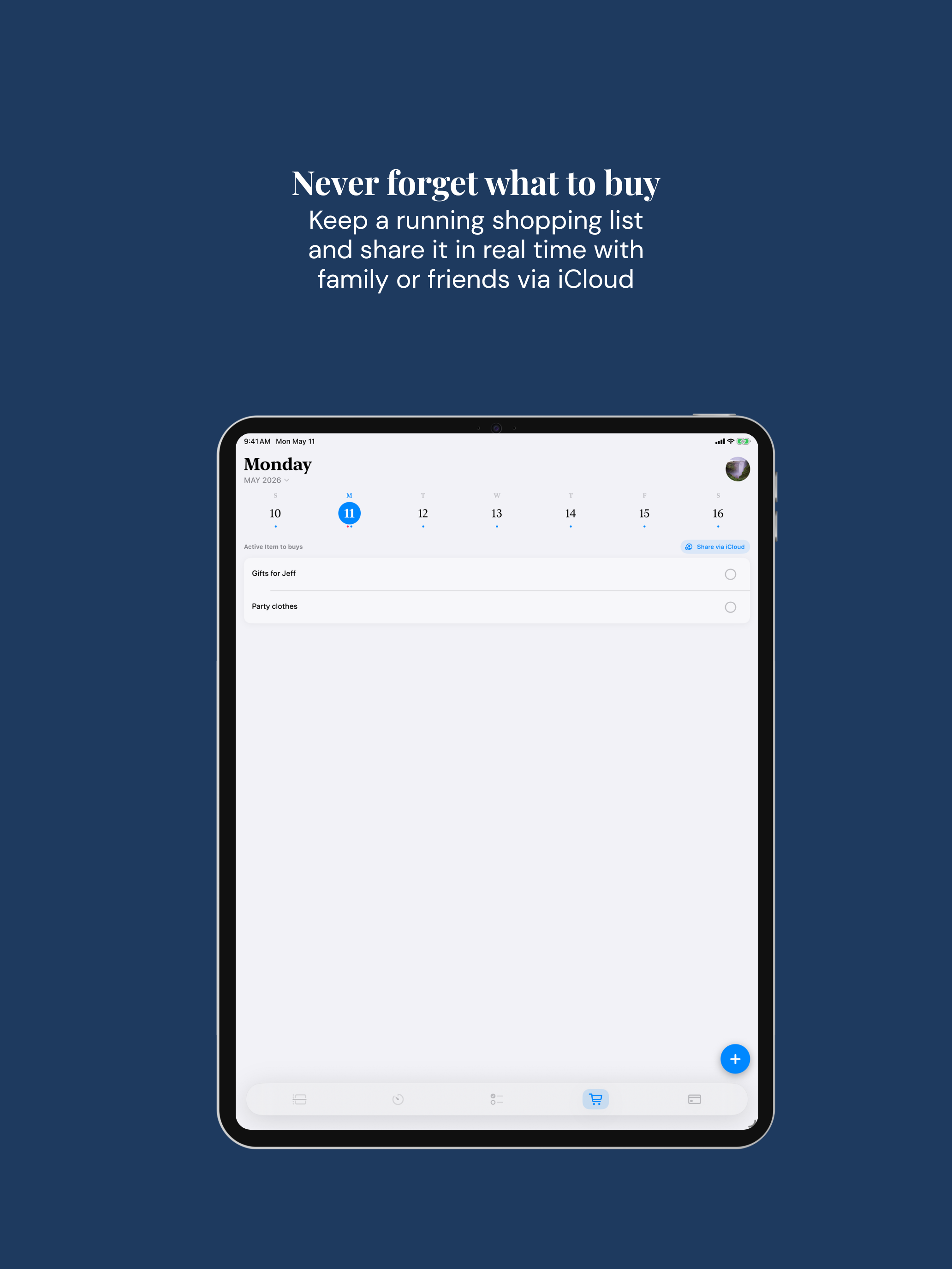 Today: Life Planner
