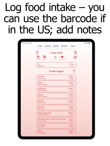 Iron Counter and Tracker ipad screenshot 3