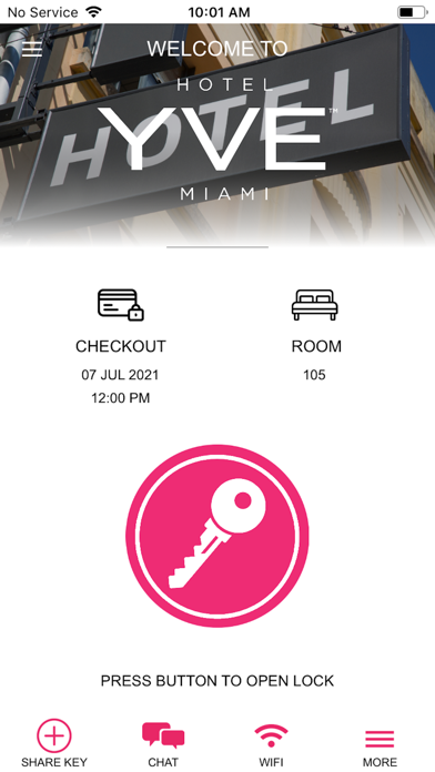 Screenshot #3 pour YVE Hotel Keyless Entry