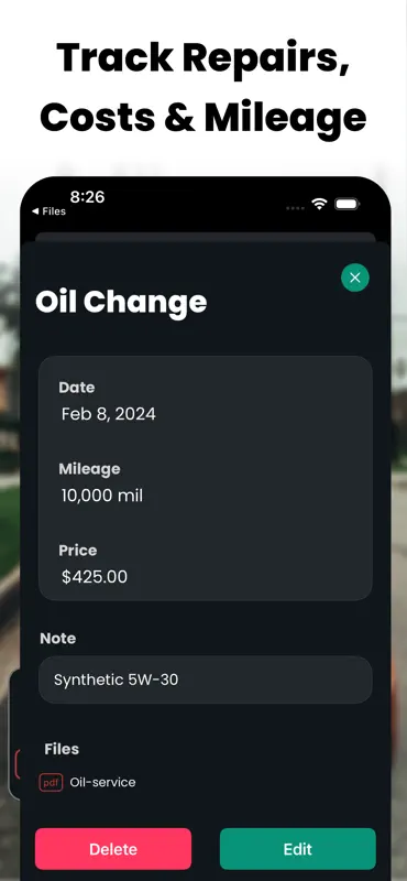 ServiceLog: Car Maintenance screenshot 4 of 9