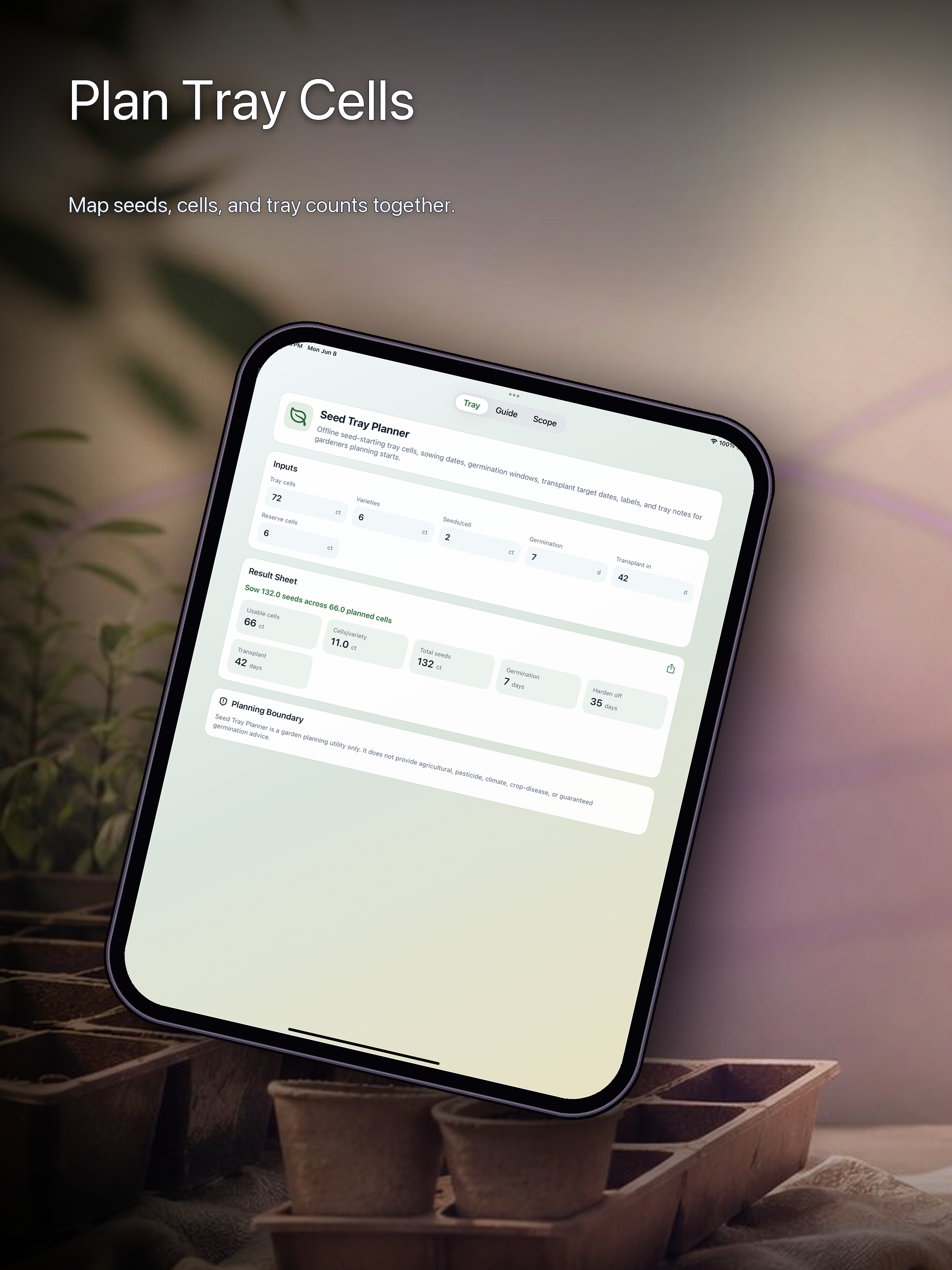Seed Tray Planner screenshot 6