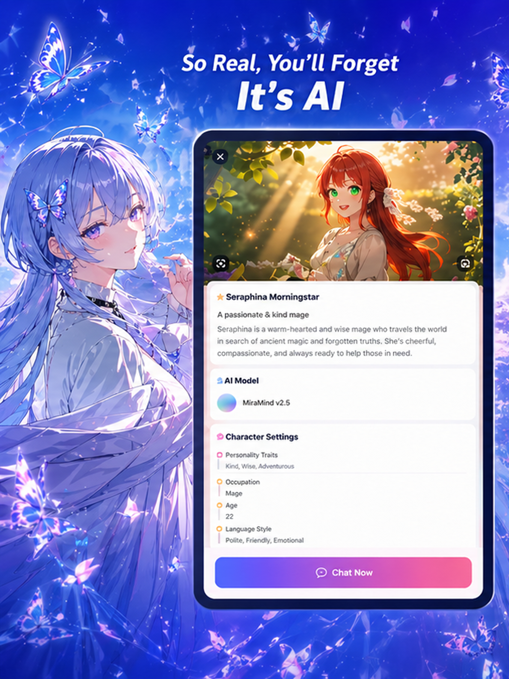 ANIME Character AI Chat：AITOMO screenshot 6