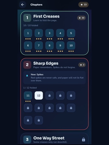 Foldings: Puzzle Runner
