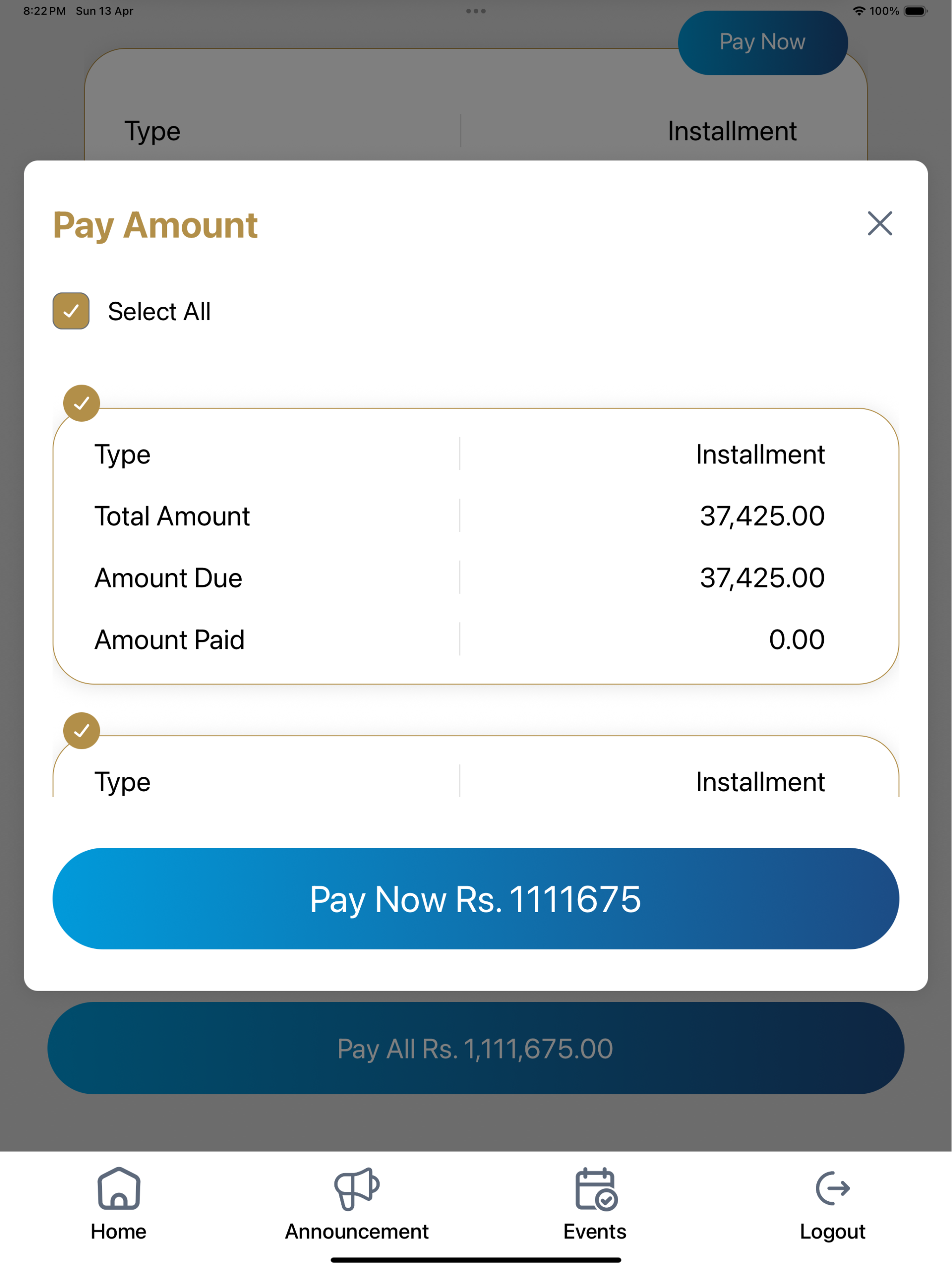 New City Paradise Customer App screenshot 16
