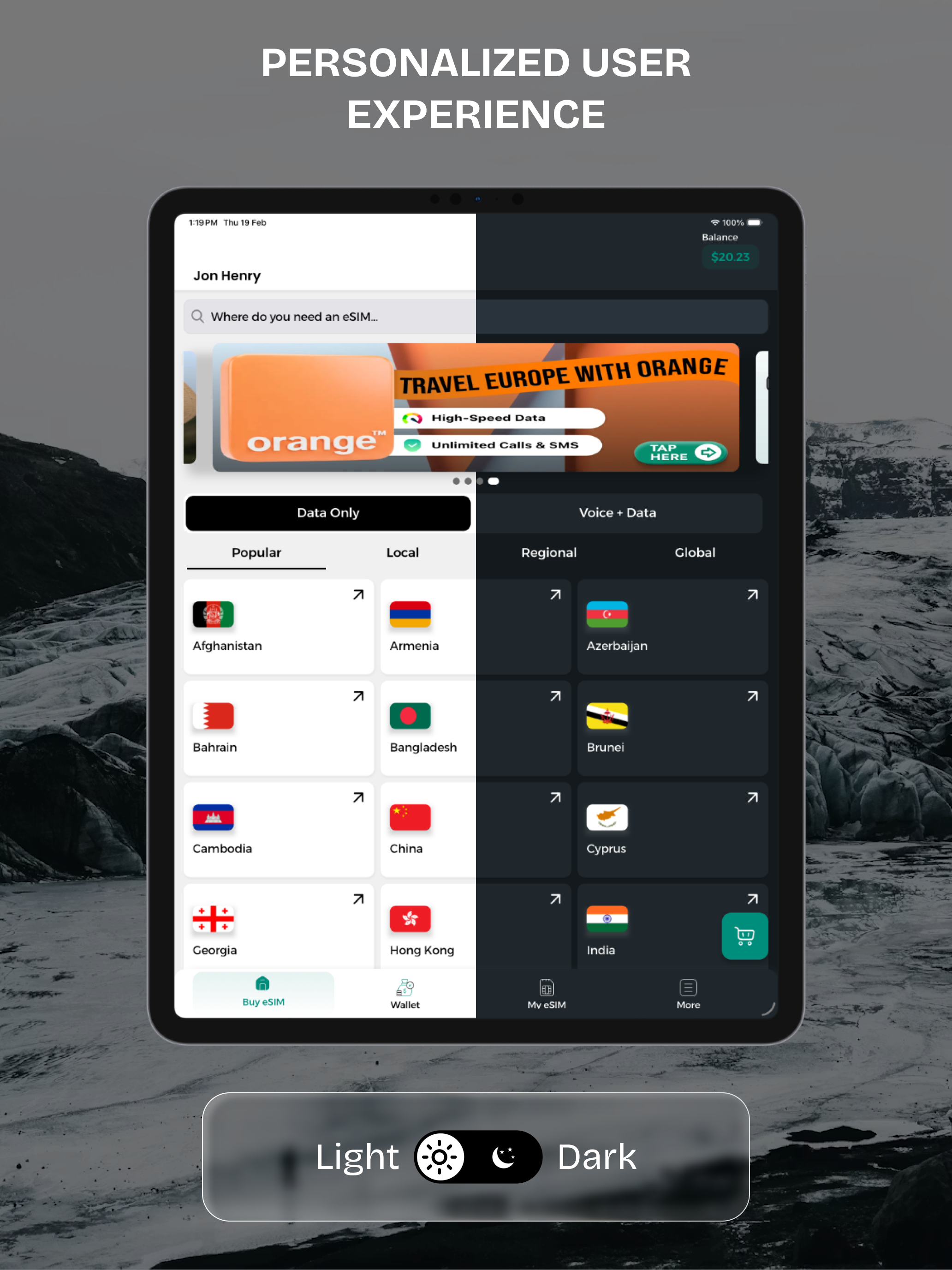 eSIM Card: Travel SIM & Data screenshot 11