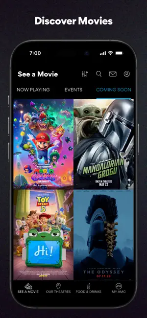 AMC Theatres: Movies & More screenshot 1