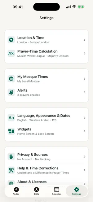 Miqāt: Salah & Qibla screenshot 4