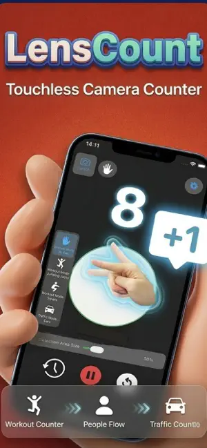 LensCount:Touchless Counter screenshot 1