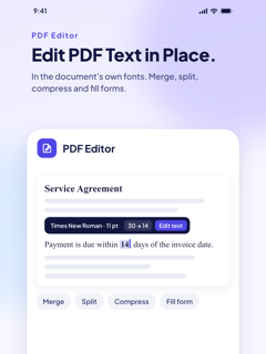 DocFila: PDF Scanner & Editor screenshot 10