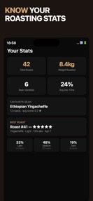 Chaff — Home Coffee Roast Log screenshot