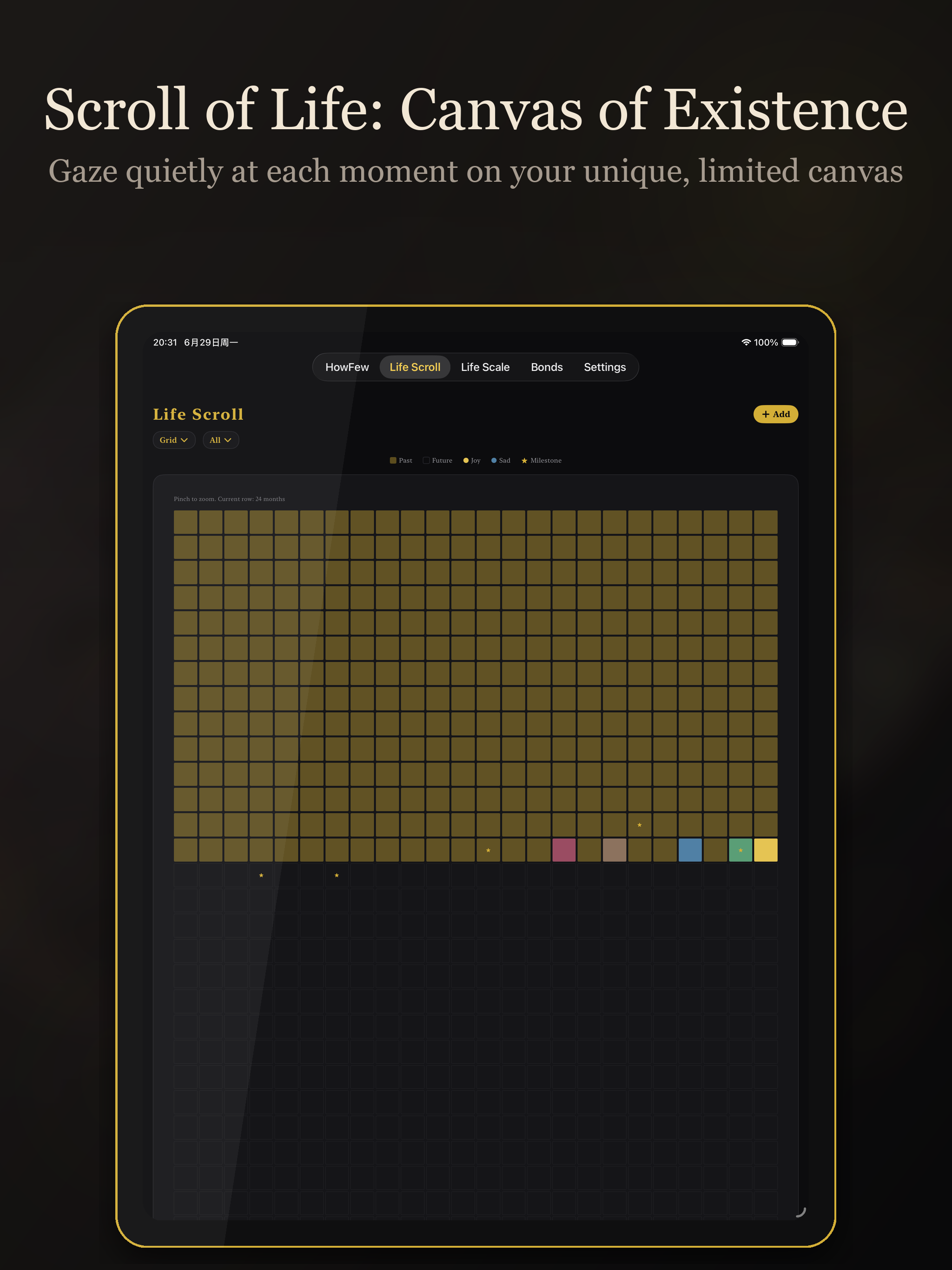 HowFew - Life Countdown & Grid screenshot 7