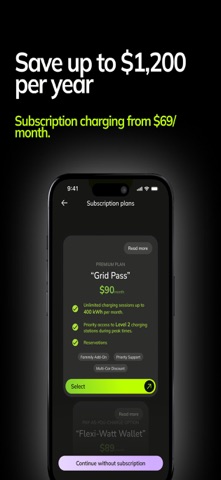 SplitEV iPhone screenshot