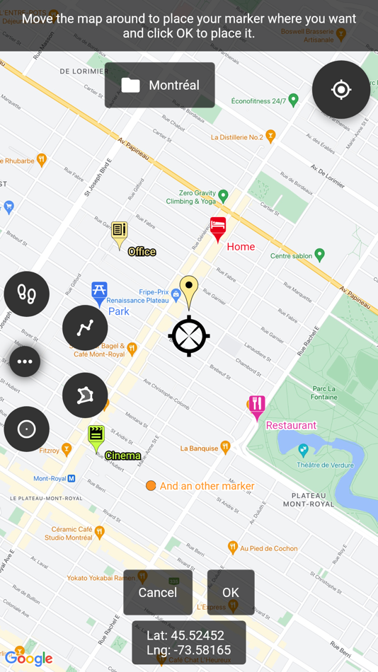 #1. Map Marker: places organizer (iOS) 由: Sebastien BIERO