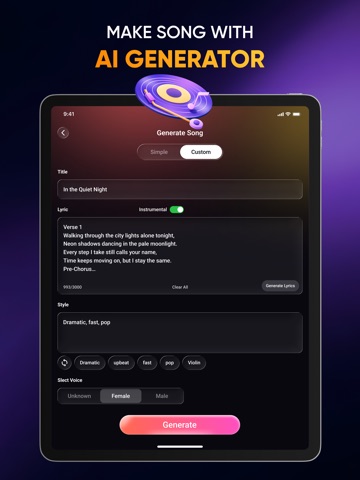 App screenshot