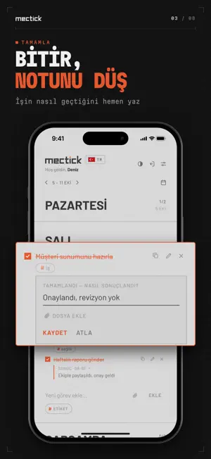 mectick: Günlük Görevler screenshot 3