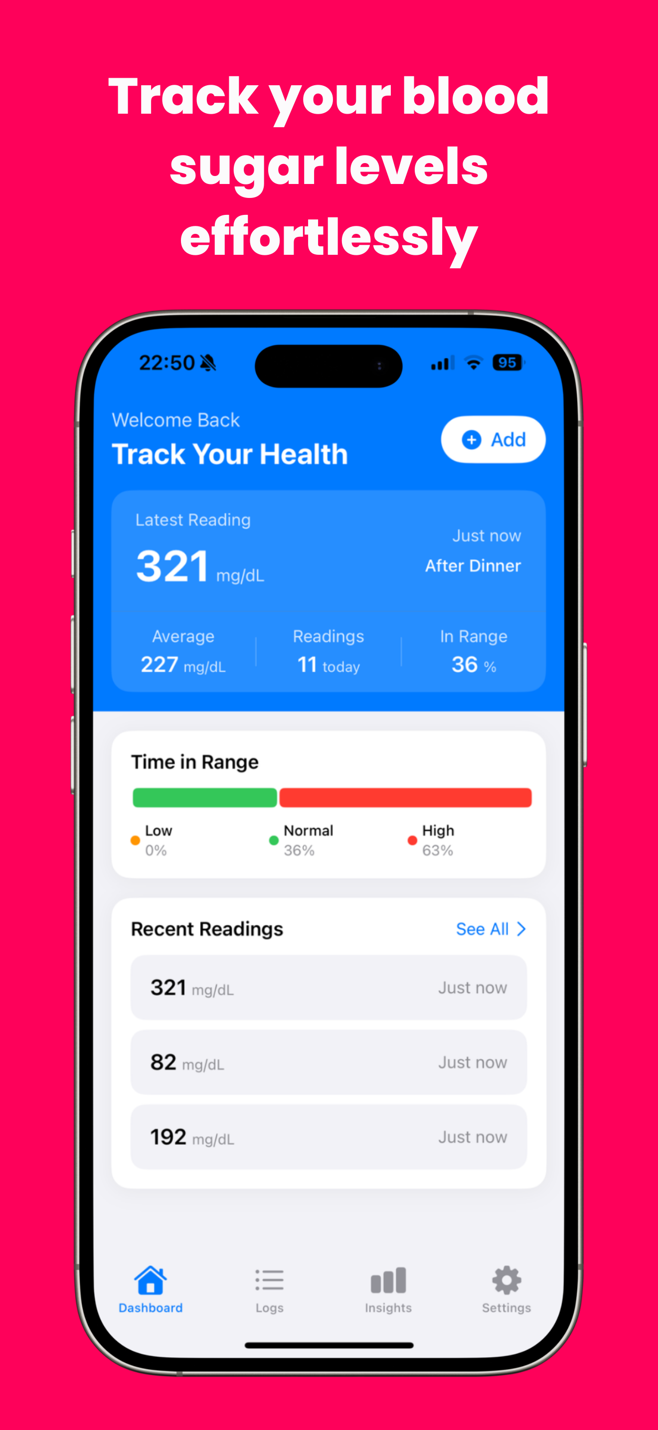 Blood Sugar Tracker: BTrack