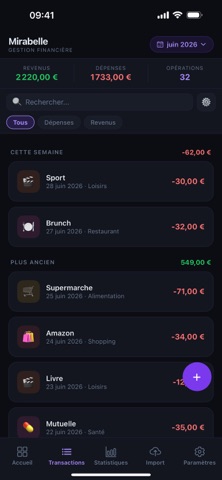 Mirabelle screenshot