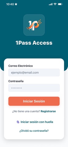 1Pass Access Screenshot 1 of 5