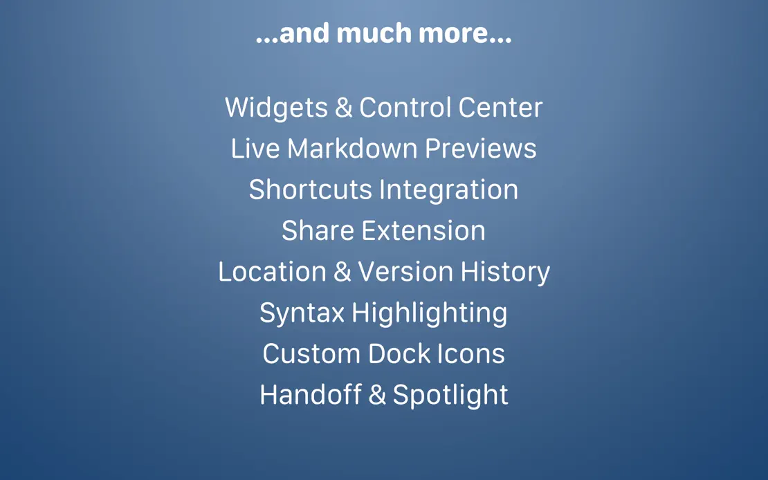 Drafts, App Store screenshot 7