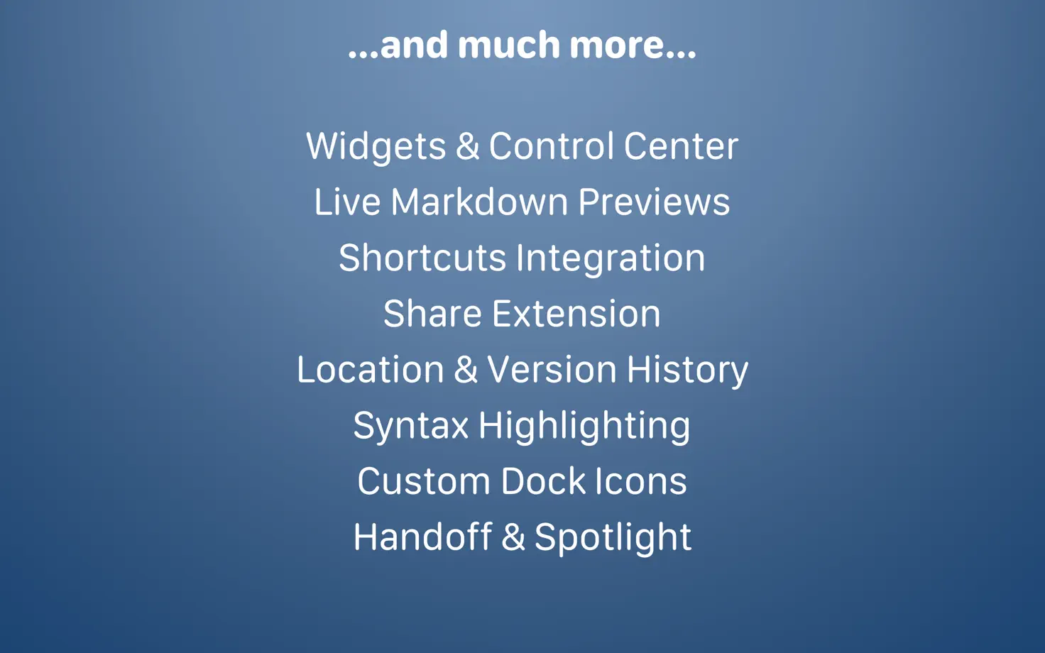 Drafts, App Store screenshot 7