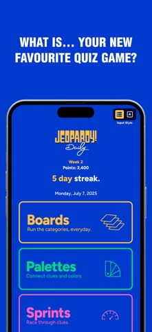 Jeopardy! Daily iPhone screenshot
