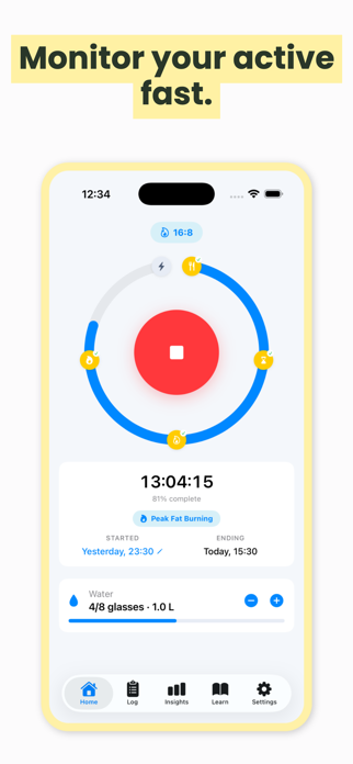 FastSloth: Fasting Tracker Screenshot 3 of 10