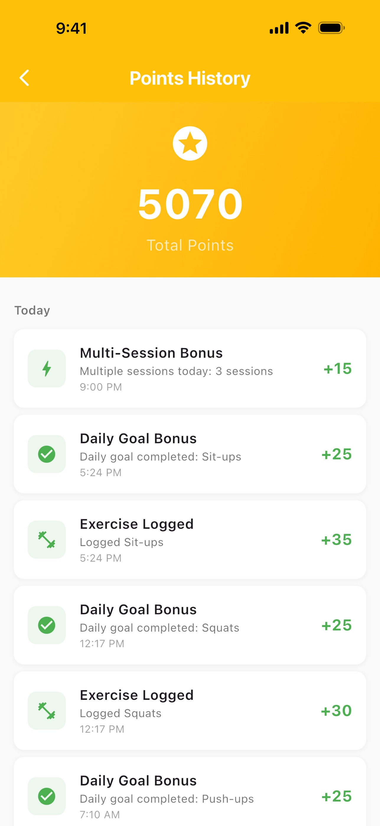 Screenshot 5 of Exercise Tracker - Bite-Sized