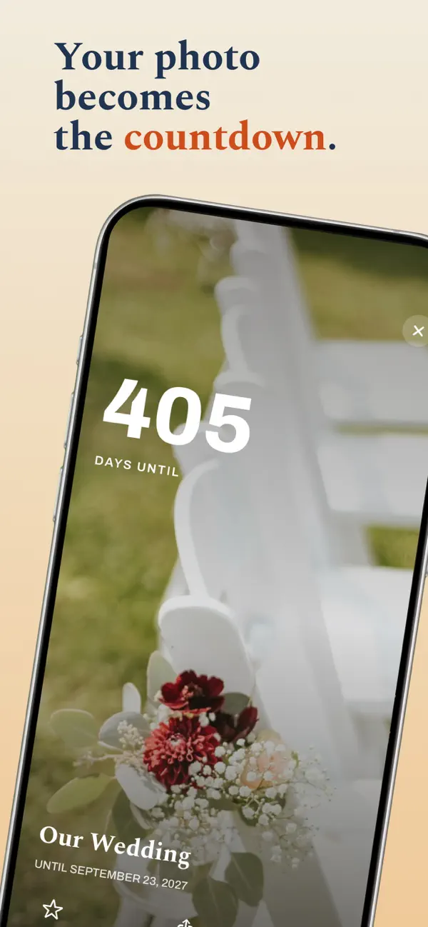 Screenshot #2 pour Countdown Timer - Day counter
