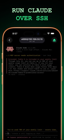 Terminalko - SSH Terminal iPhone screenshot 5