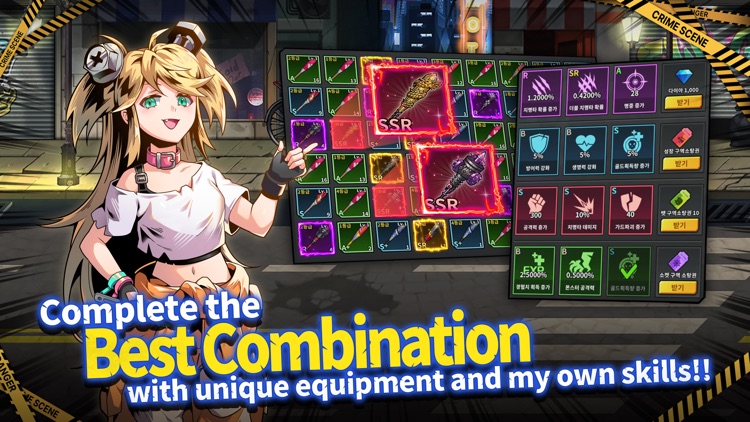 Batting Girl Idle: Zombie Rush screenshot-3