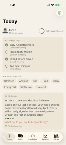 Cairn: Journal & Mood Tracker Screenshot 1 of 10