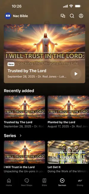 Nacogdoches Bible Fellowship screenshot 3