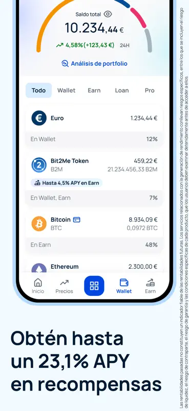 Bit2Me - Bitcoin y Crypto screenshot 3 of 9