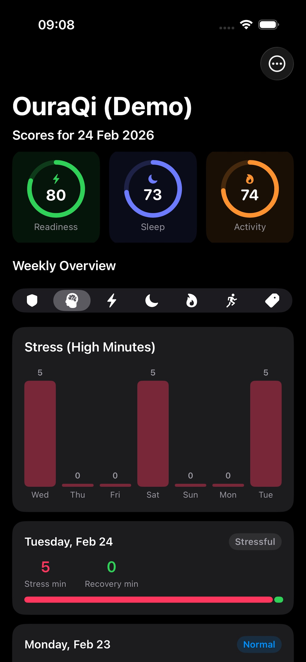 OuraQi - Your Ring In A Month screenshot 2