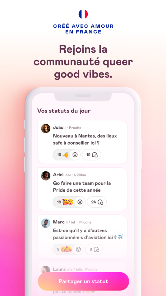 #7. Vibes, LGBTQ friends & dates (iOS) 게시자: Vibes Communities