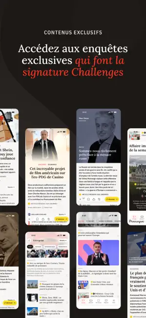 Challenges : éco & business iPhone screenshot 2