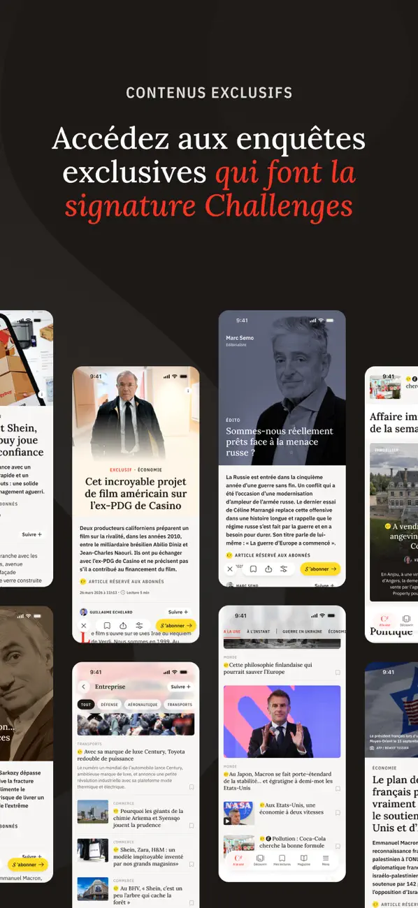Screenshot #2 pour Challenges : éco & business