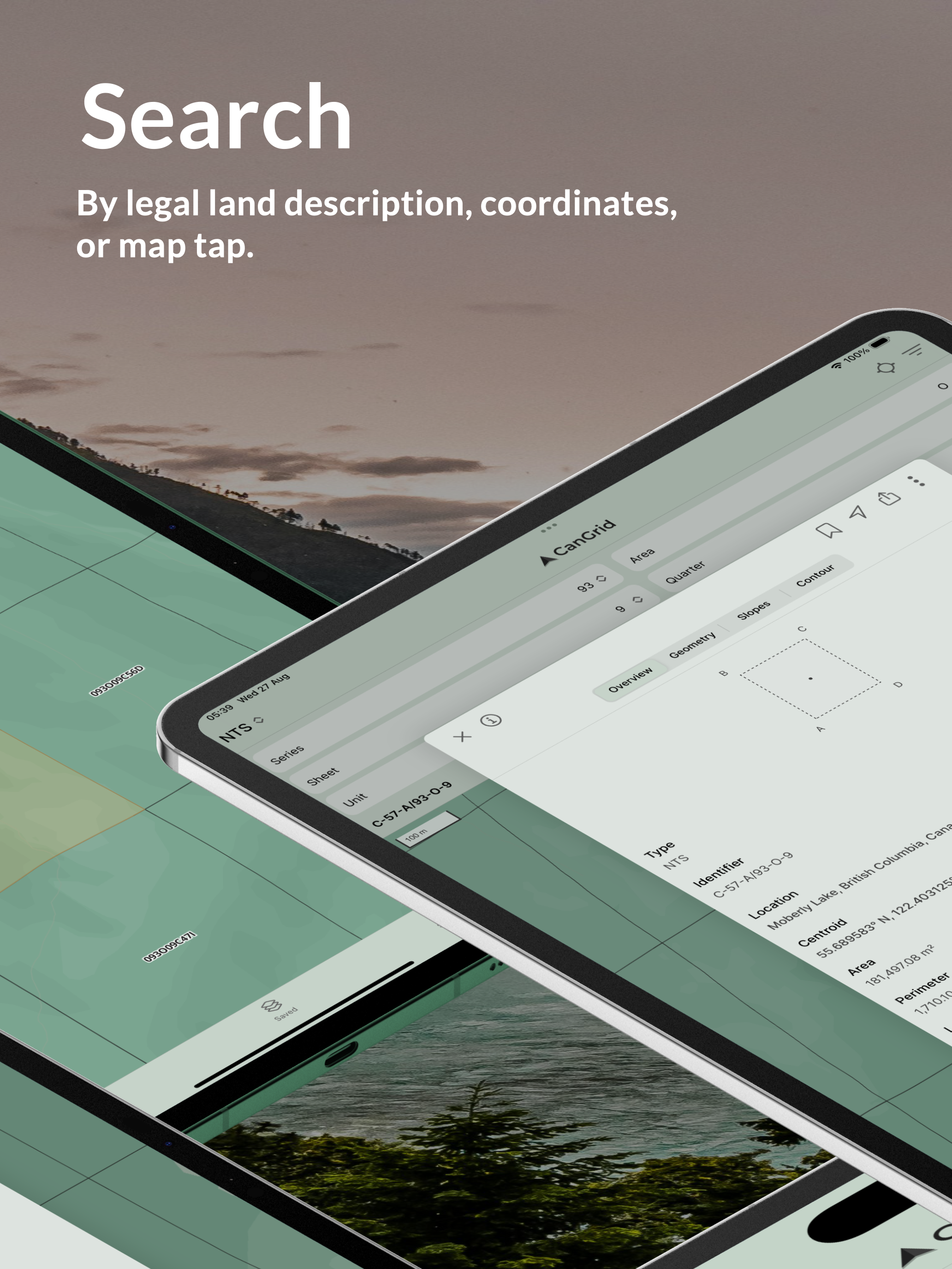 CanGrid – DLS & NTS Maps